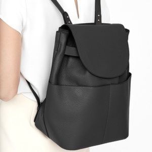Cuyana 13 inch Leather Backpack